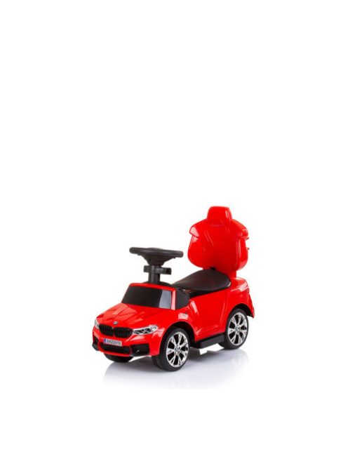 Chipolino BMW bébitaxi tolókarral - red