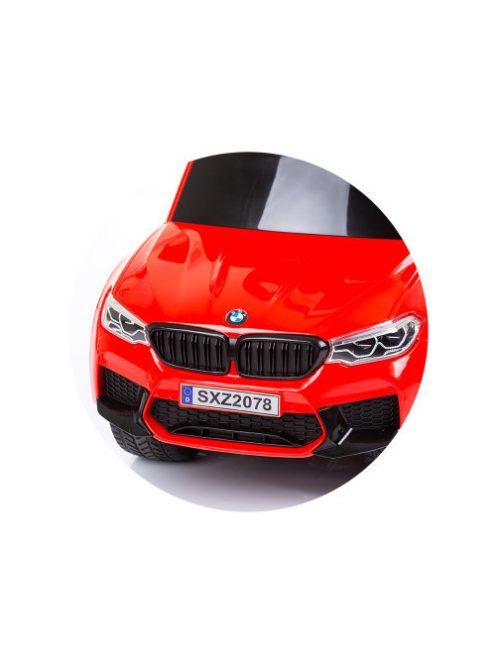 Chipolino BMW bébitaxi tolókarral - red