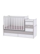 Lorelli Maxi Plus kombi ágy 70x160 - White String