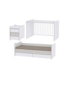 Lorelli Maxi Plus kombi ágy 70x160 - White String