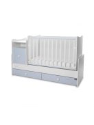 Lorelli Trend PLUS kombi ágy 70x165 - White Baby Blue