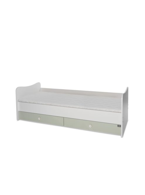 Lorelli MiniMax kombi ágy 72x190 - White / Milky Green