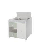 Lorelli MiniMax kombi ágy 72x190 - White / Milky Green