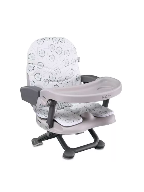 Lorelli Ego Plus székre szerelhető ülésmagasító - White Fluff PU Leather