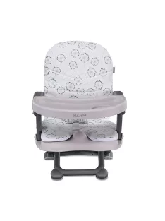   Lorelli Ego Plus székre szerelhető ülésmagasító - White Fluff PU Leather