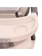 Lorelli Ego Plus székre szerelhető ülésmagasító - White Fluff PU Leather