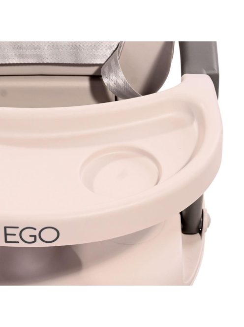 Lorelli Ego Plus székre szerelhető ülésmagasító - White Fluff PU Leather