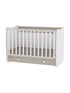 Lorelli Dream kiságy 60x120 - White & Amber