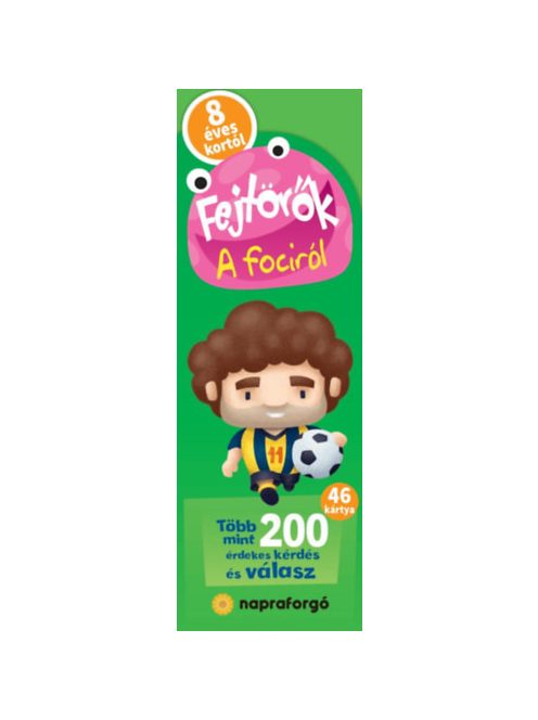 Napraforgó Fejtörők - A fociról 8 éves kortól