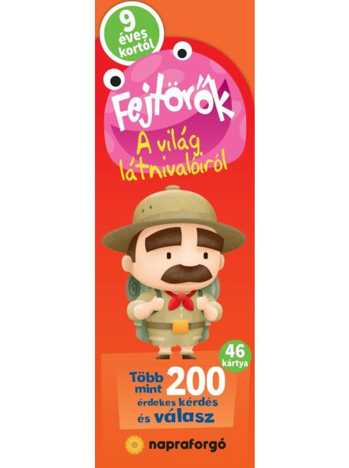 Napraforgó Fejtörők - A világ látnivalóiról 9 éves kortól