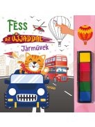 Napraforgó Fess az ujjaddal - Járművek
