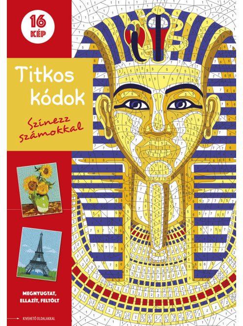Napraforgó Titkos kódok - Színezz számokkal
