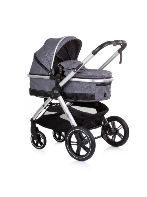 Chipolino Aspen babakocsi mózessé alakítható sport résszel - Graphite