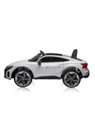 Chipolino Audi e-Tron elektromos autó bőr üléssel - fehér