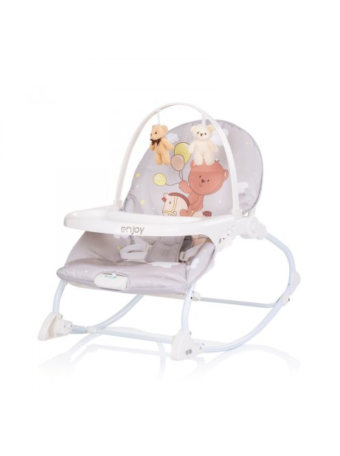 Chipolino Enjoy rezgő-zenélő pihenőszék 18 kg-ig - Bear