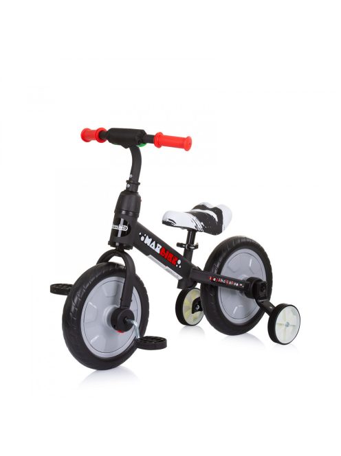 Chipolino Max Bike bicikli segédkerékkel - Grey