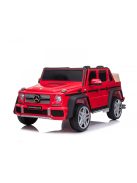 Chipolino Mercedes Maybach G650 elektromos autó bőr üléssel - piros