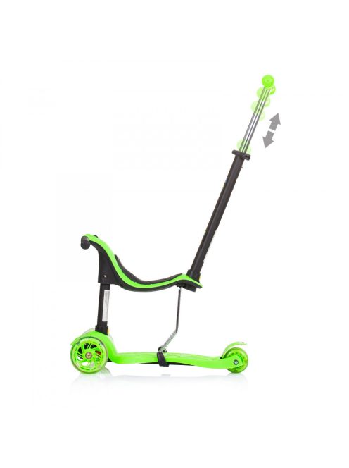 Chipolino Multi Plus roller tolókarral - green