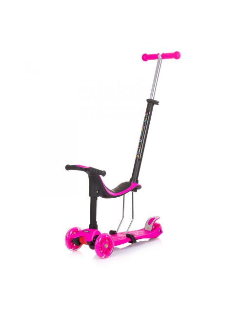 Chipolino Multi Plus roller tolókarral - pink