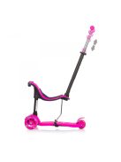 Chipolino Multi Plus roller tolókarral - pink