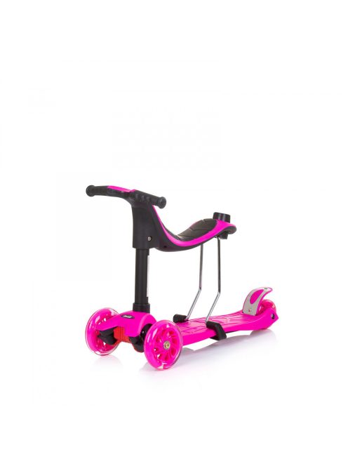 Chipolino Multi Plus roller tolókarral - pink