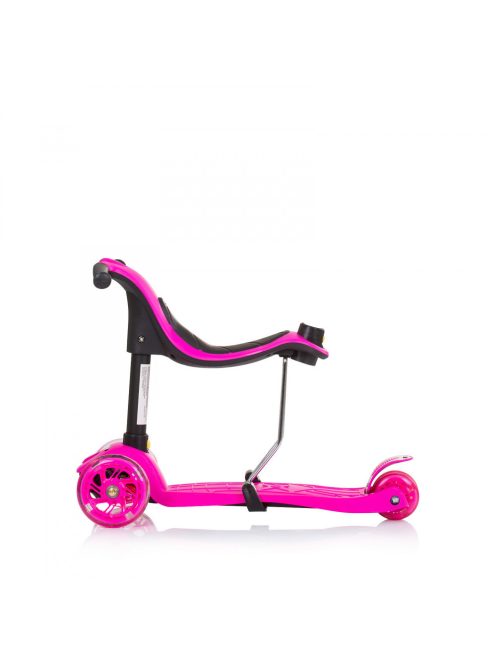 Chipolino Multi Plus roller tolókarral - pink