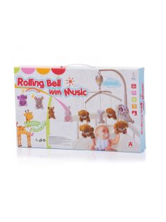 Chipolino Zenélő forgó - Blue rabbits