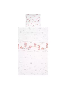   Lorelli 3 részes ágynemű garnitúra - Bears & Pillows Beige