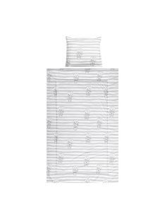 Lorelli 3 részes ágynemű garnitúra - Grey Striped