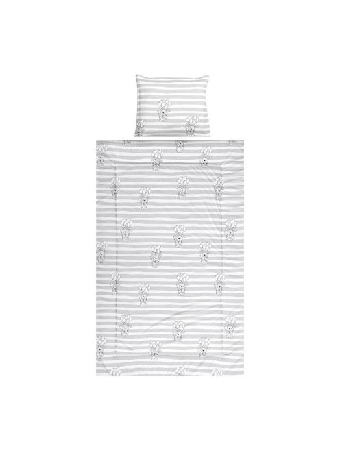 Lorelli 3 részes ágynemű garnitúra - Grey Striped