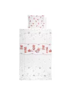 Lorelli 4 részes ágynemű garnitúra - Bears & Pillows Beige