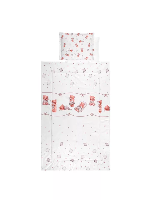 Lorelli 4 részes ágynemű garnitúra - Bears & Pillows Beige