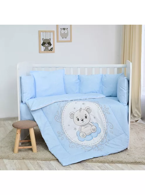 Lorelli 5 részes ágynemű garnitúra - Little Bear Blue