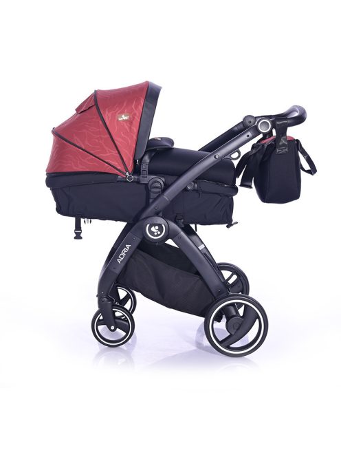 Lorelli Adria multifunkciós babakocsi - Premium Black&Red