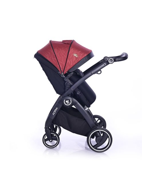 Lorelli Adria multifunkciós babakocsi - Premium Black&Red