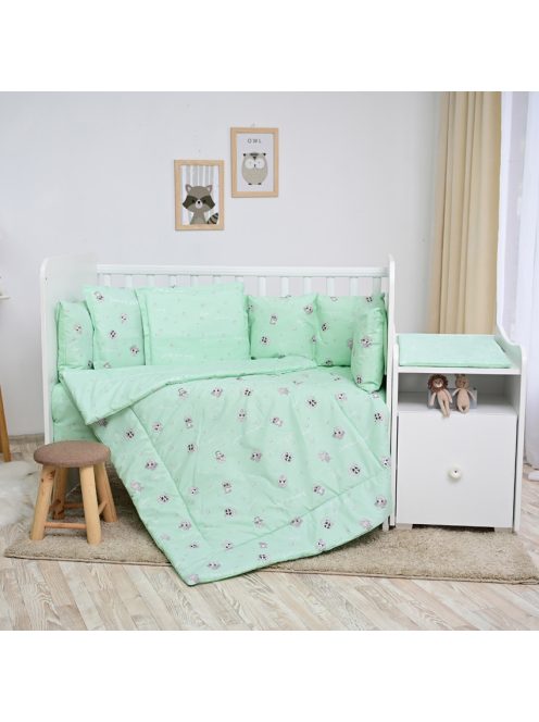 Lorelli ágynemű garnitúra Trend kombi ágyhoz - Friends Green
