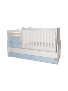 Lorelli Combo kombi ágy 70x170 - White Baby Blue