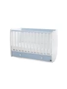 Lorelli Dream kiságy 60x120 - White Baby Blue