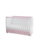 Lorelli Dream kiságy 60x120 - White Orchid Pink