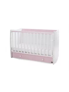 Lorelli Dream kiságy 70x140 - White Orchid Pink