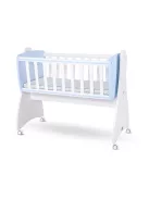Lorelli First Dreams ringatható bölcső 105x55 - White / Baby Blue New
