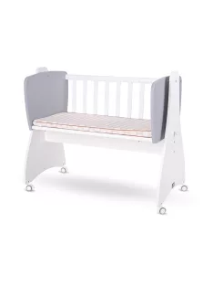   Lorelli First Dreams ringatható bölcső 105x55 - White / Stone Grey