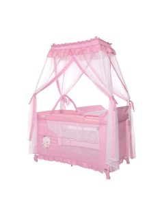 Lorelli Magic Sleep utazóágy - Mellow Rose Ballerina Bear