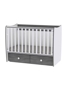 Lorelli Matrix kiságy 60x120 - Vintage Gray