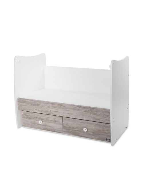 Lorelli Matrix kiságy 60x120 - White Artwood 2Box