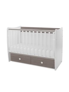 Lorelli Matrix kiságy 60x120 - White Coffee 2Box