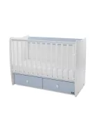 Lorelli Matrix kiságy 60x120 Baby Baby Blue 2Box
