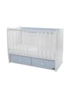 Lorelli Matrix kiságy 60x120 Baby Baby Blue 2Box