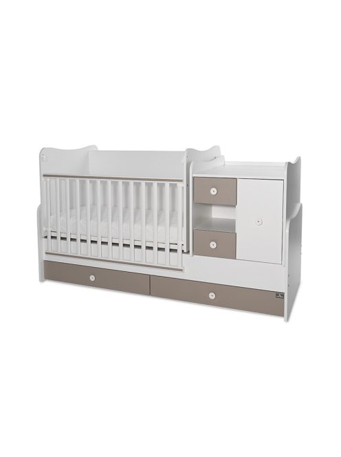 Lorelli MiniMax kombi ágy 190x72 - White String New