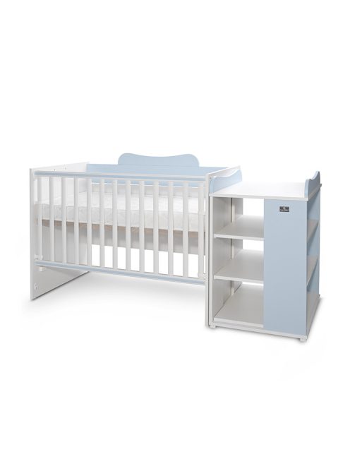 Lorelli Multi kombi ágy 190x72 - White Baby Blue